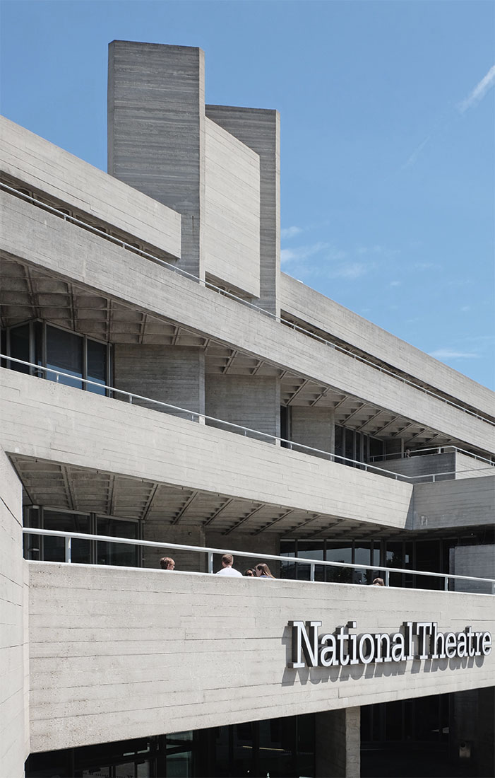 Denys Lasdun - Royal National Theatre London