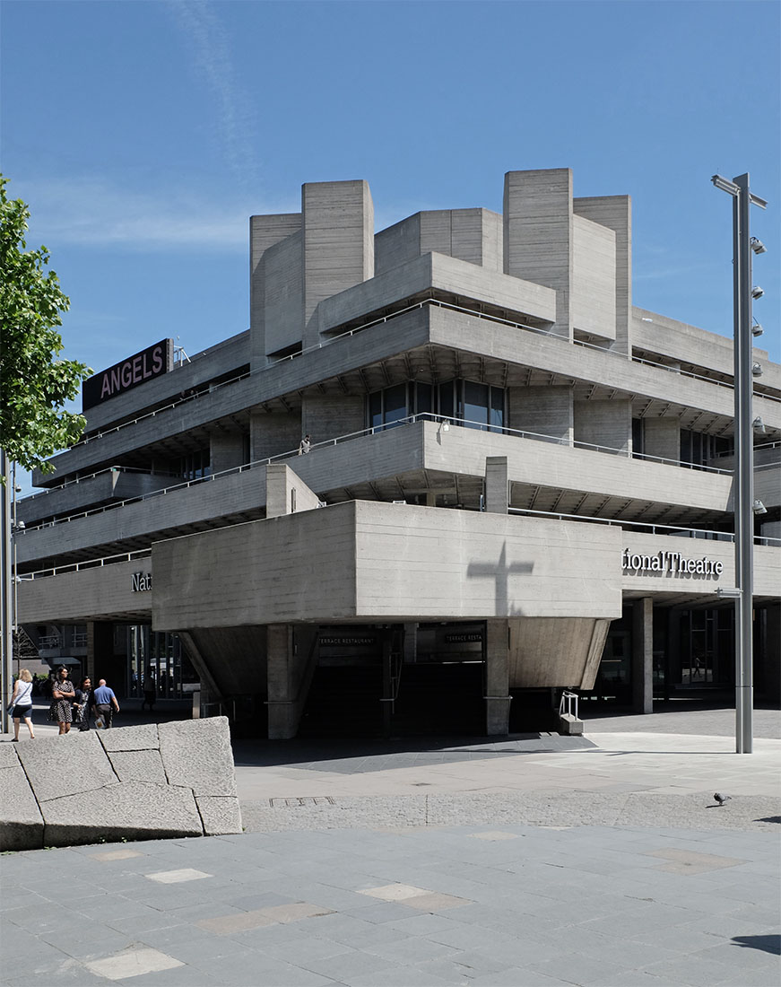 Denys Lasdun - Royal National Theatre London