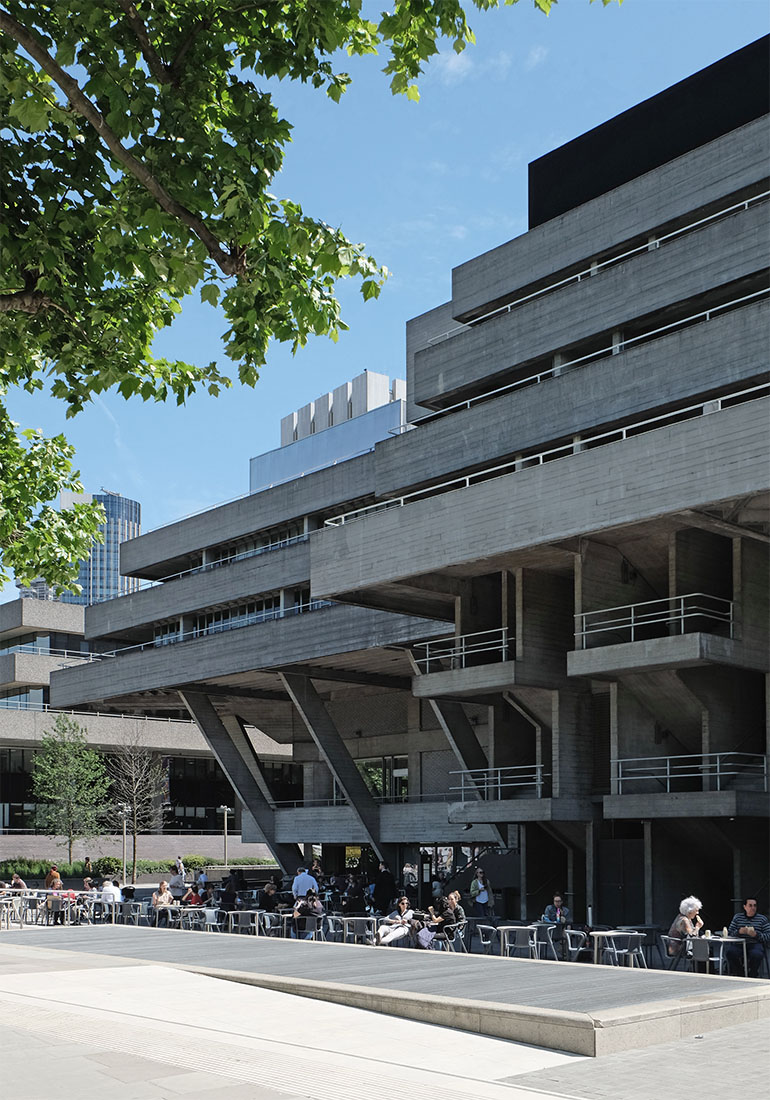 Denys Lasdun - Royal National Theatre London