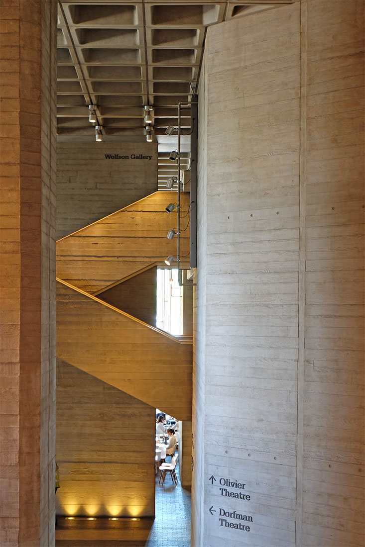 Denys Lasdun - Royal National Theatre London