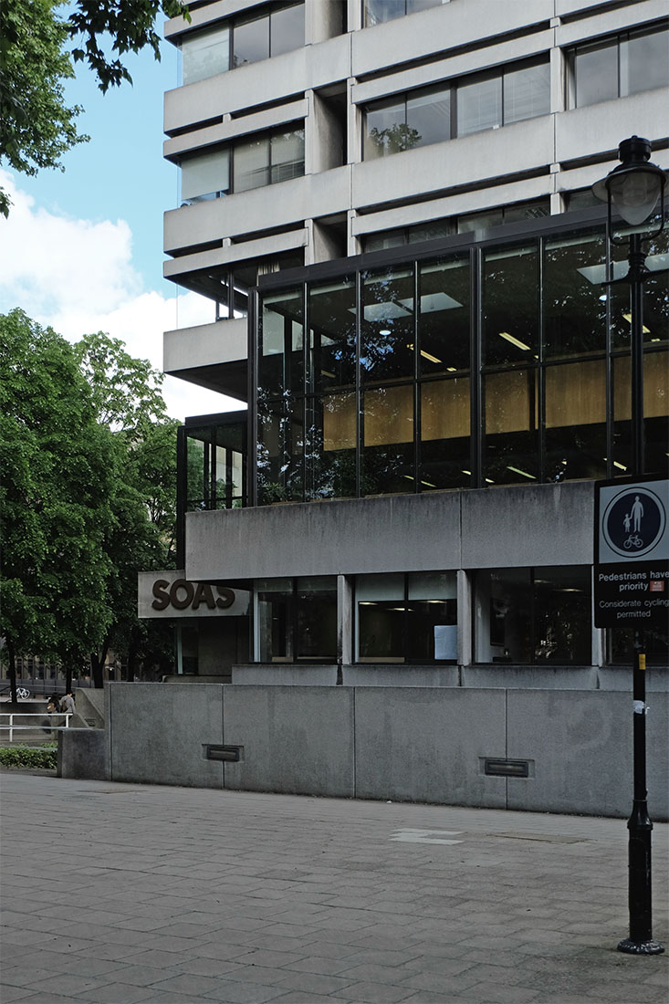 Denys Lasdun - Philips Building of School of Oriental and African Studies