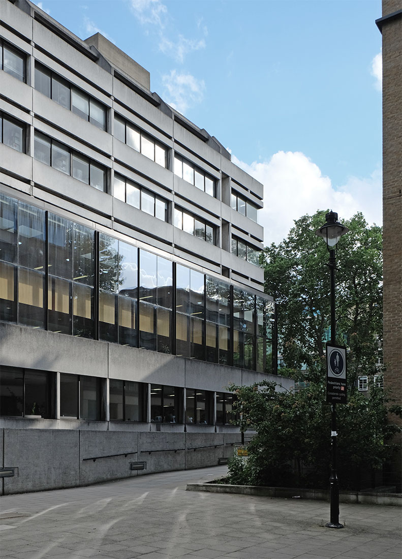 Denys Lasdun - Philips Building of School of Oriental and African Studies