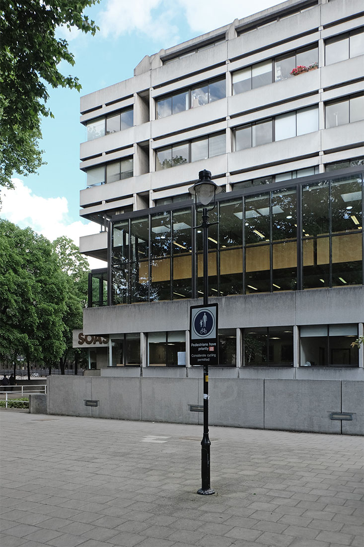 Denys Lasdun - Philips Building of School of Oriental and African Studies