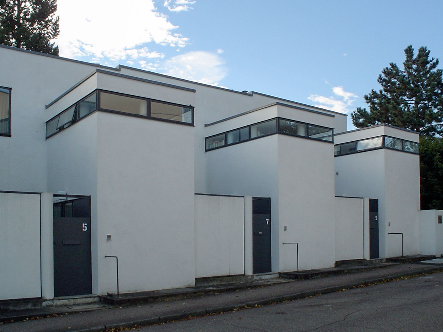 J.J.P. Oud -Row Houses Weissenhofsiedlung