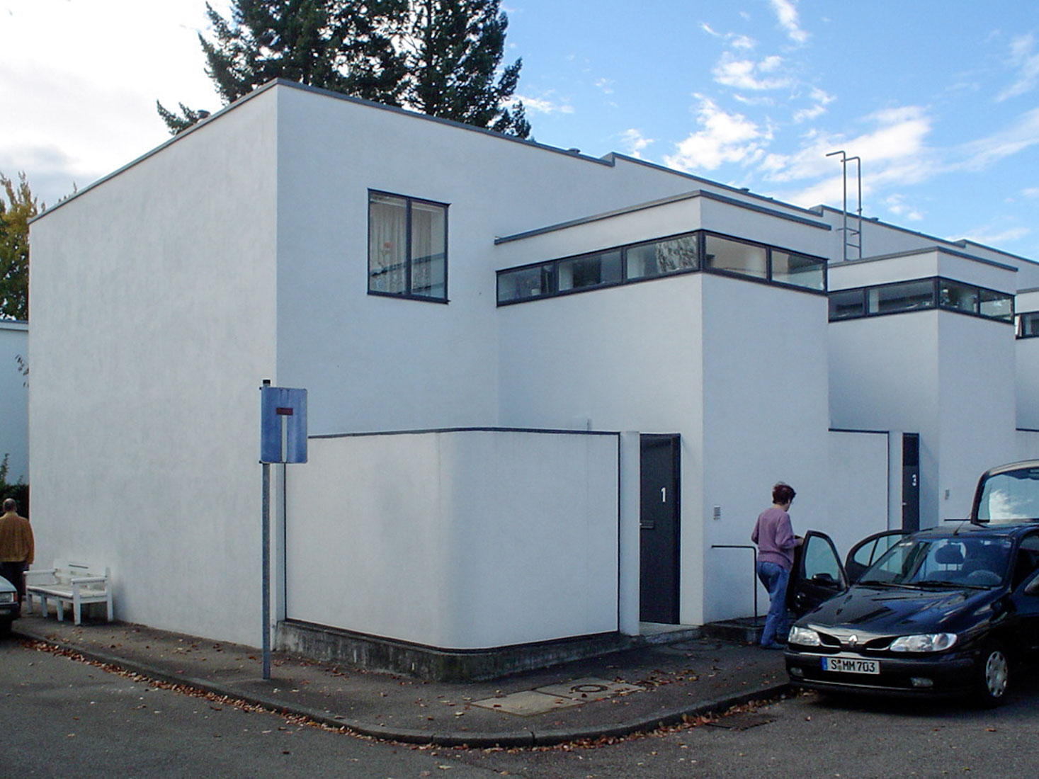 J.J.P. Oud -Row Houses Weissenhofsiedlung