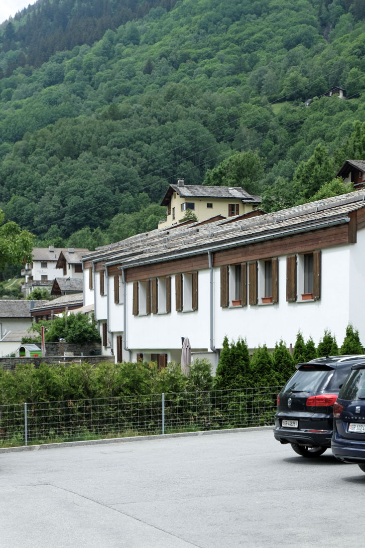 Bruno Giacometti - EWZ Residential Buildings
                Vicosoprano