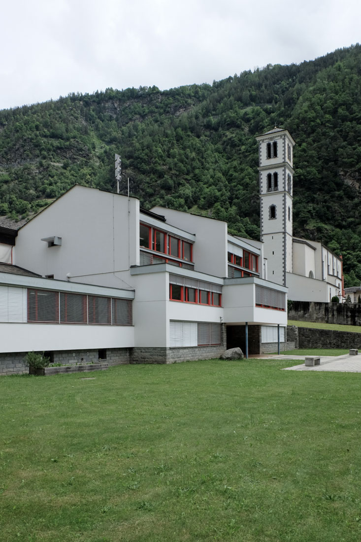 Bruno Giacometti - School Building Brusio