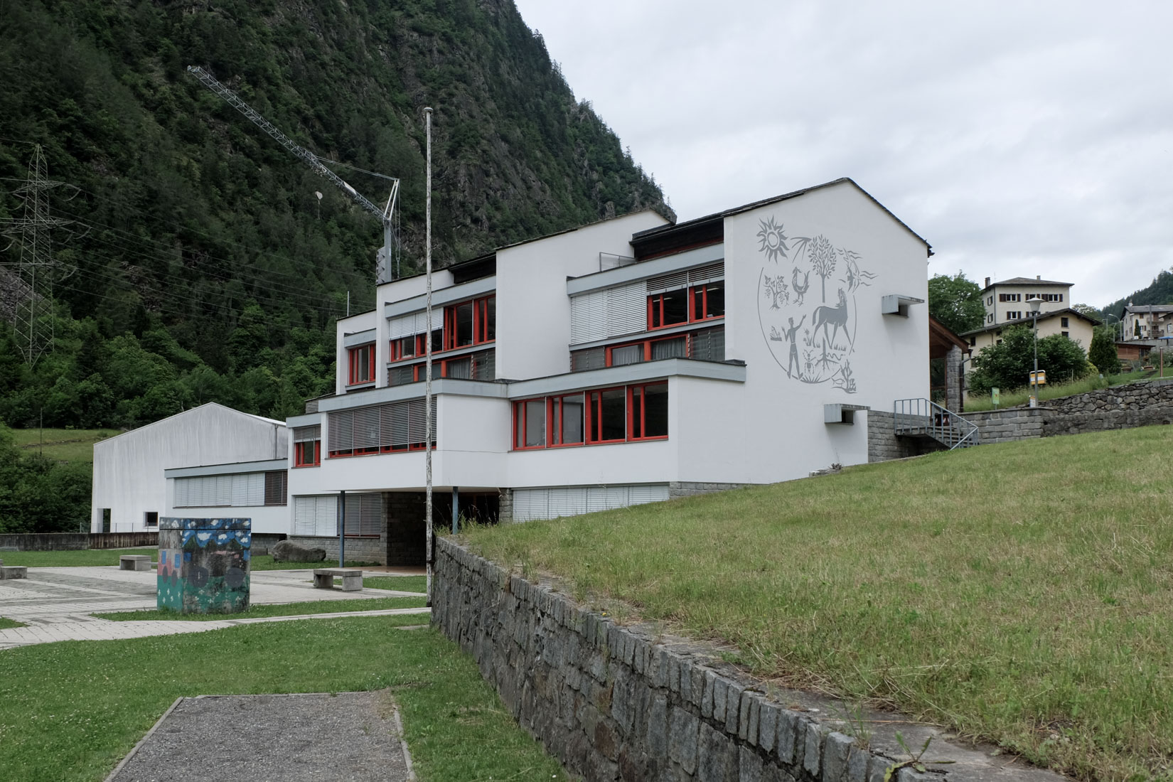 Bruno Giacometti - School Building Brusio