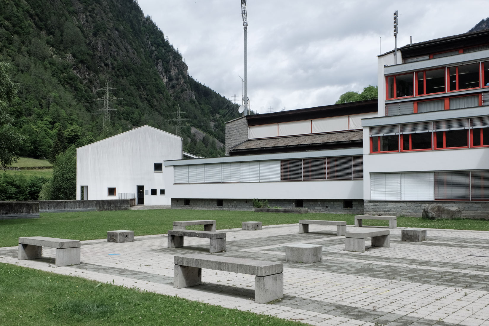 Bruno Giacometti - School Building Brusio