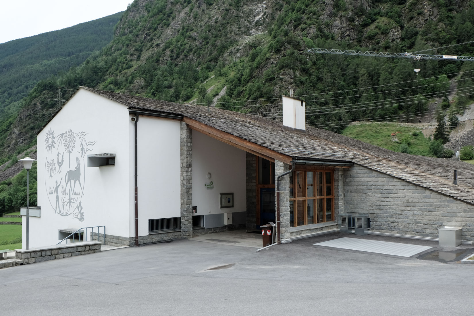 Bruno Giacometti - School Building Brusio