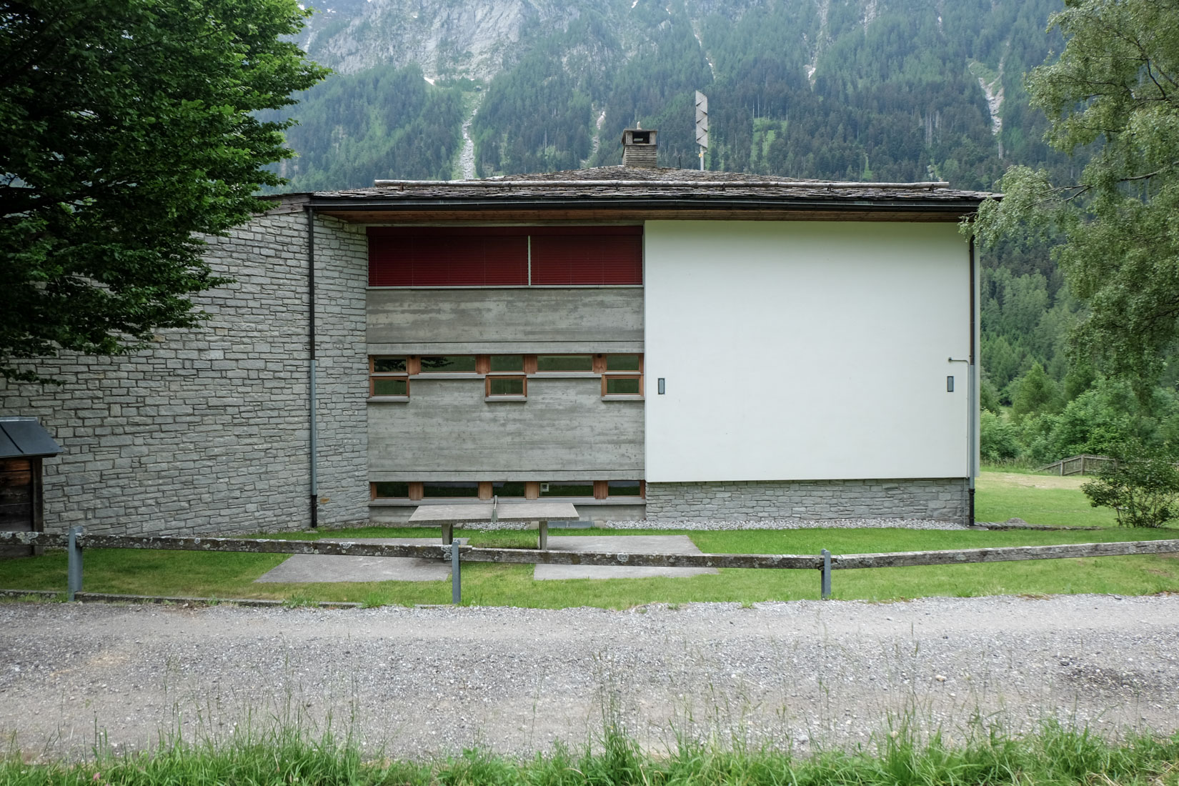 Bruno Giacometti - School Building Stampa