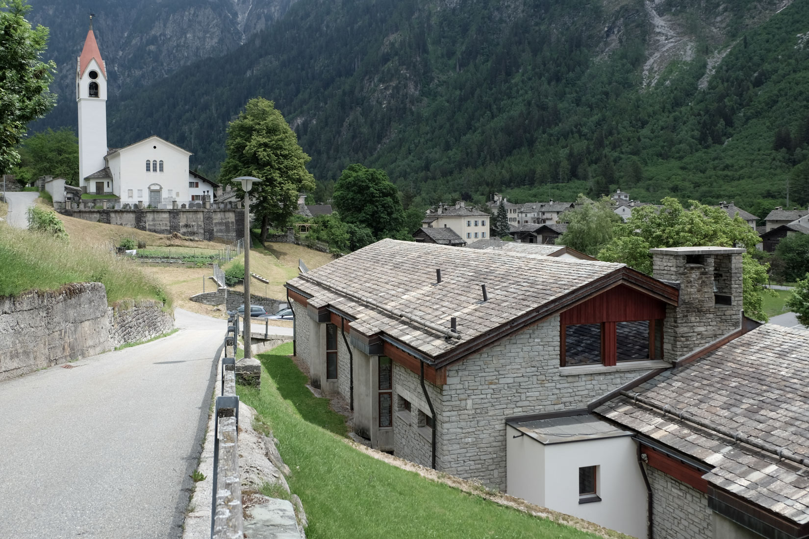 Bruno Giacometti - School Building Vicosoprano