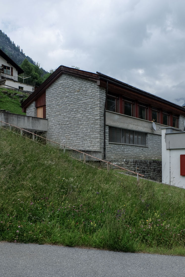 Bruno Giacometti - School Building Vicosoprano