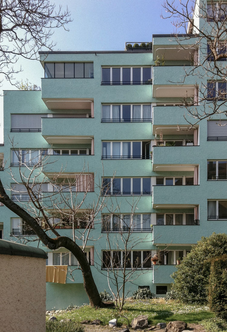 Ernst Gisel - Apartment Building Hegibachstrasse Zrich