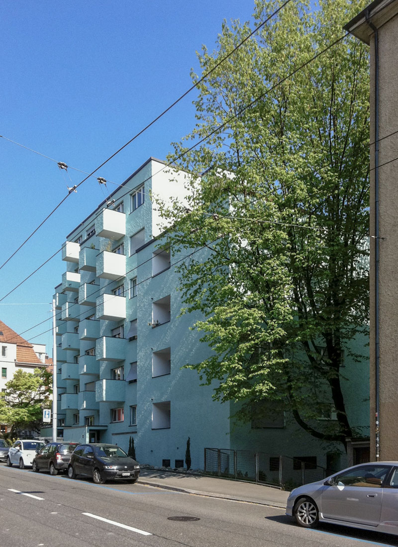 Ernst Gisel - Apartment Building Hegibachstrasse Zrich