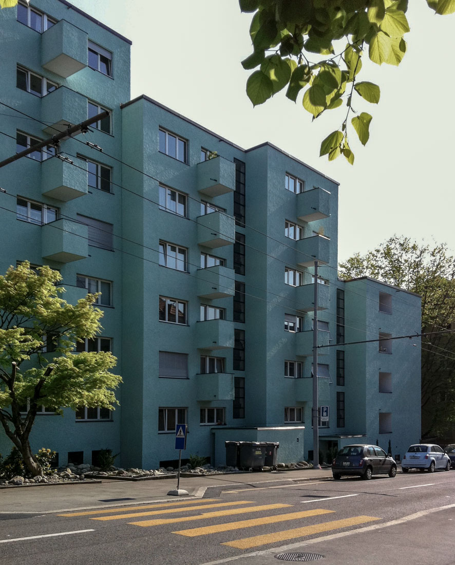 Ernst Gisel - Apartment Building Hegibachstrasse Zrich