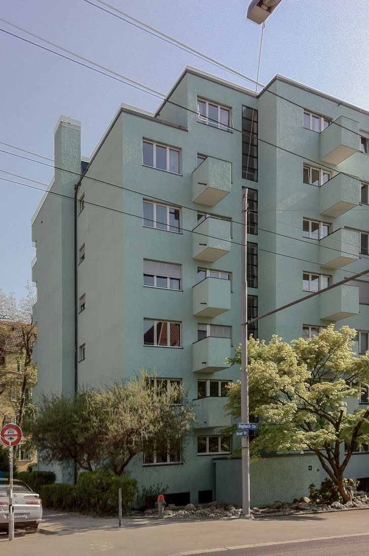 Ernst Gisel - Apartment Building Hegibachstrasse Zrich