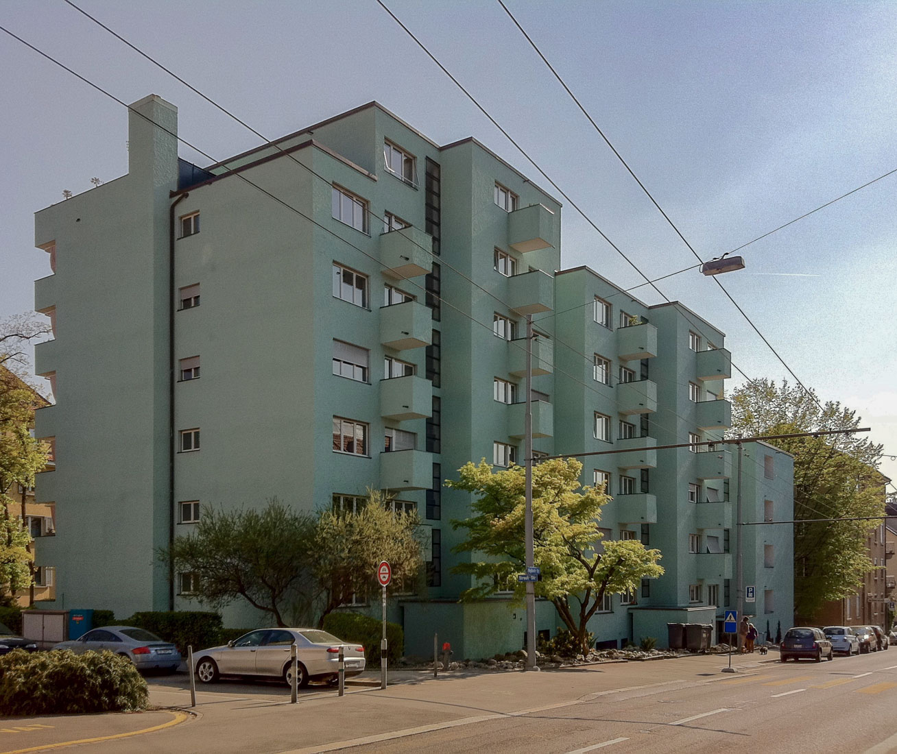 Ernst Gisel - Apartment Building Hegibachstrasse Zrich