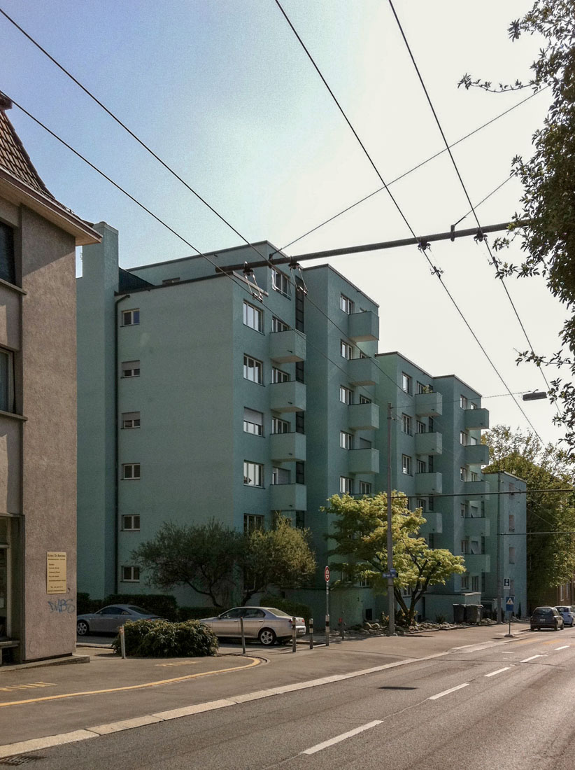 Ernst Gisel - Apartment Building Hegibachstrasse Zrich