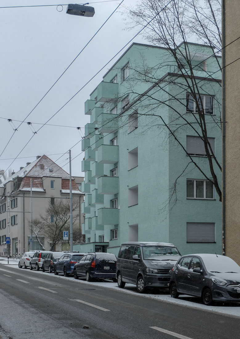 Ernst Gisel - Apartment Building Hegibachstrasse Zrich