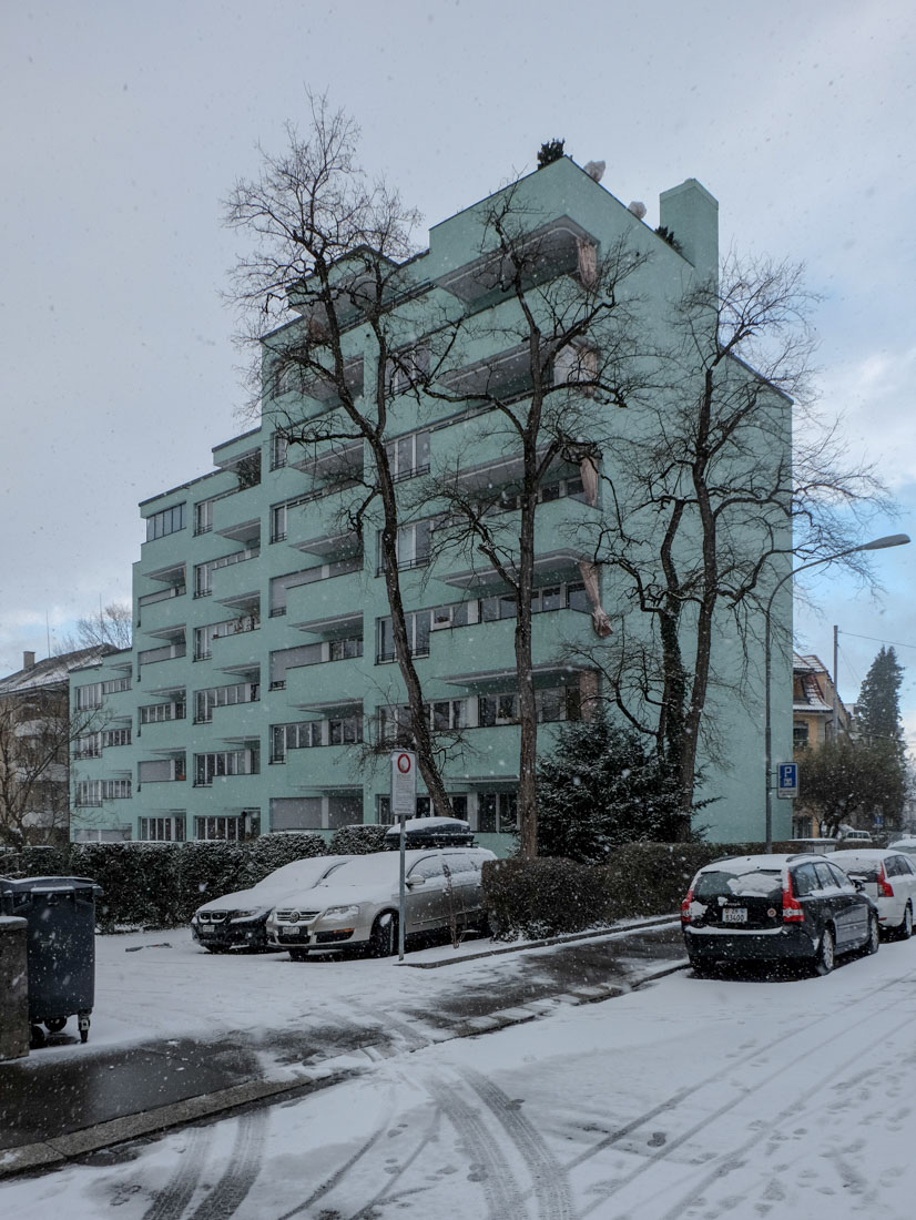 Ernst Gisel - Apartment Building Hegibachstrasse Zrich