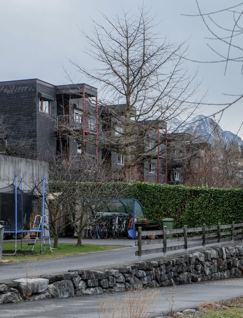 Ernst Gisel - Row Houses Wenaweser Vaduz