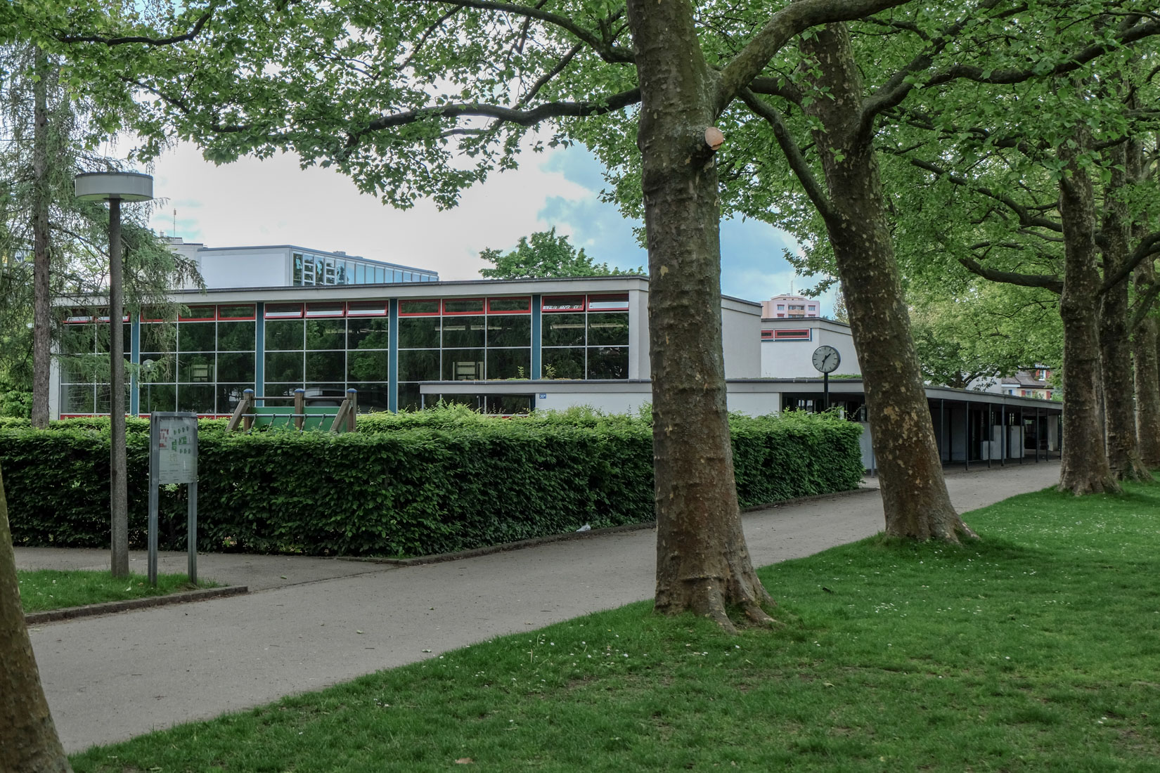 Fritz Haller - Wasgenring School Basel