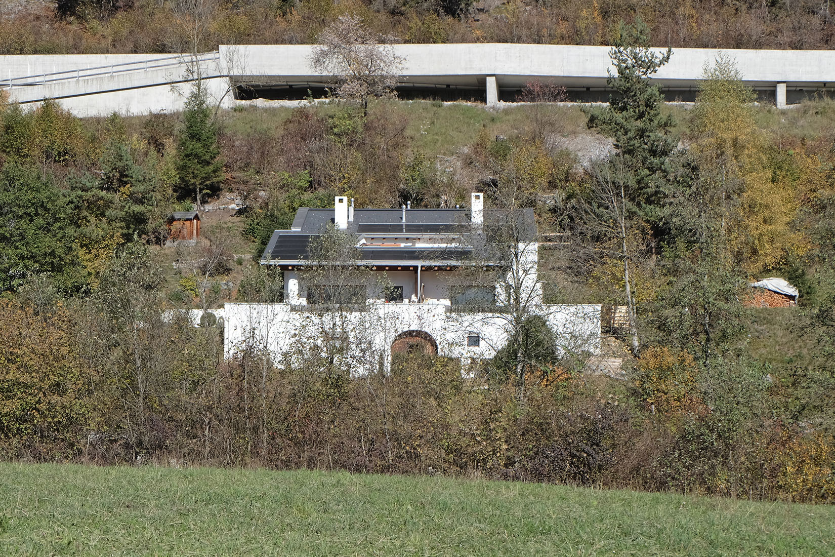 Rudolf Olgiati - Twin House Nf, Trin-Mulin