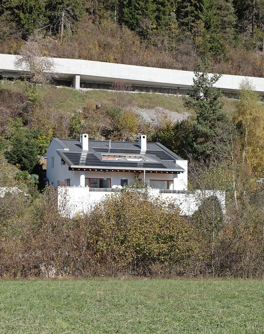 Rudolf Olgiati - Twin House Nf, Trin-Mulin