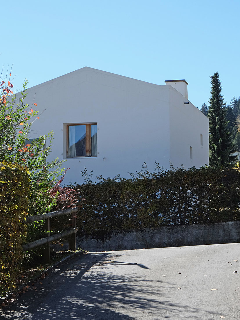 Rudolf Olgiati - G. Schaefer House Flims