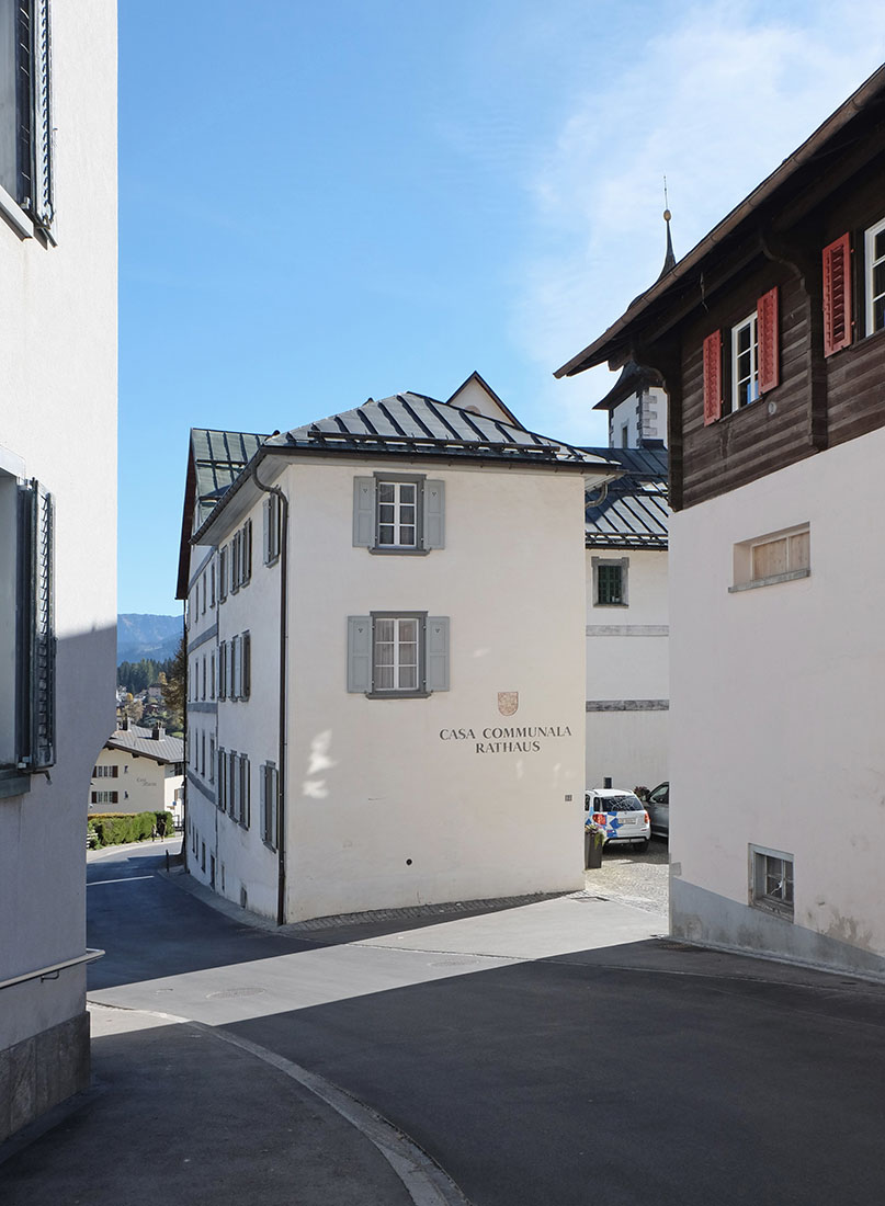 Rudolf Olgiati - Town Hall Renovation Flims