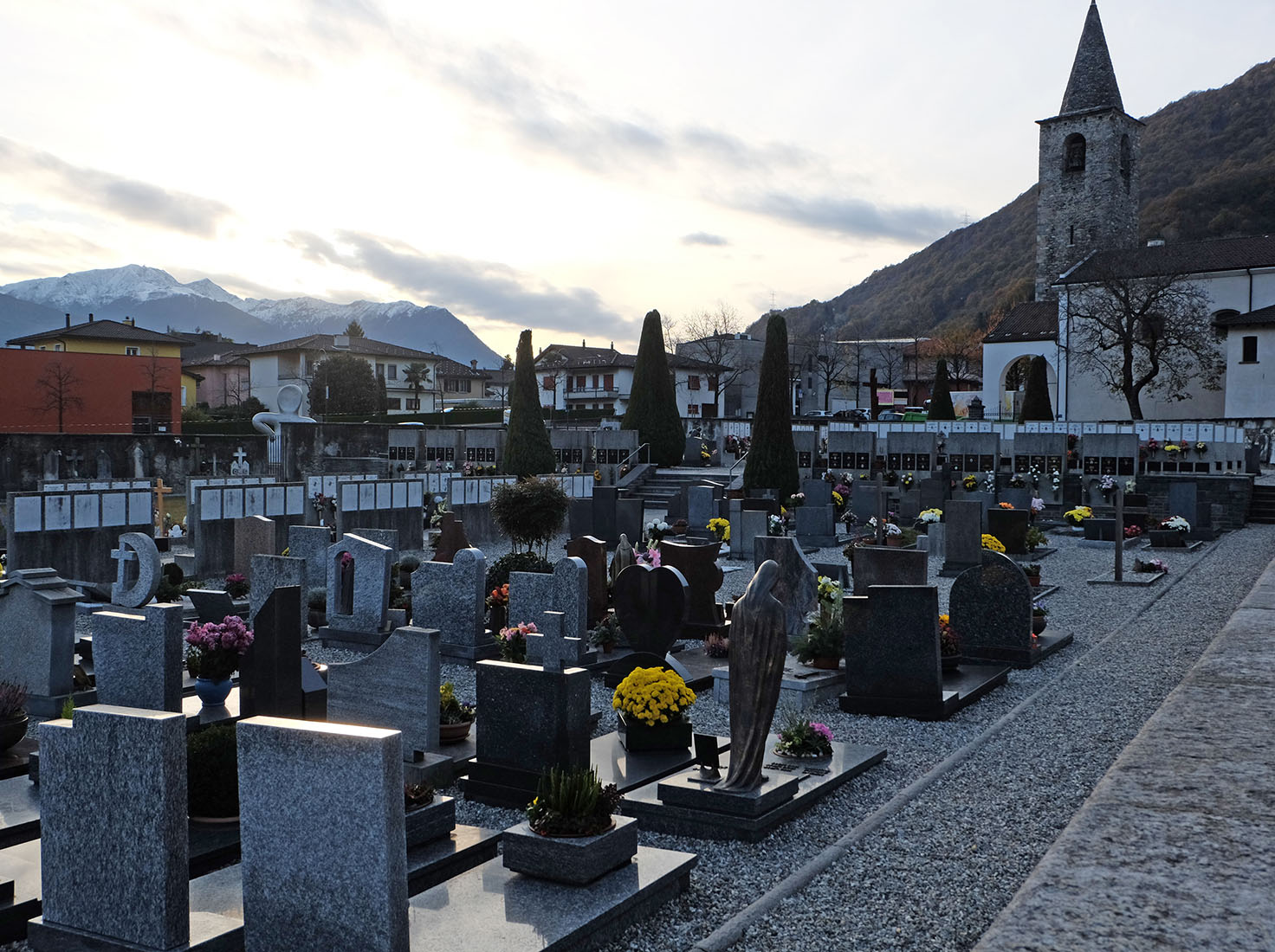 Luigi Snozzi - Monte Carasso Cemetery Burial Vaults