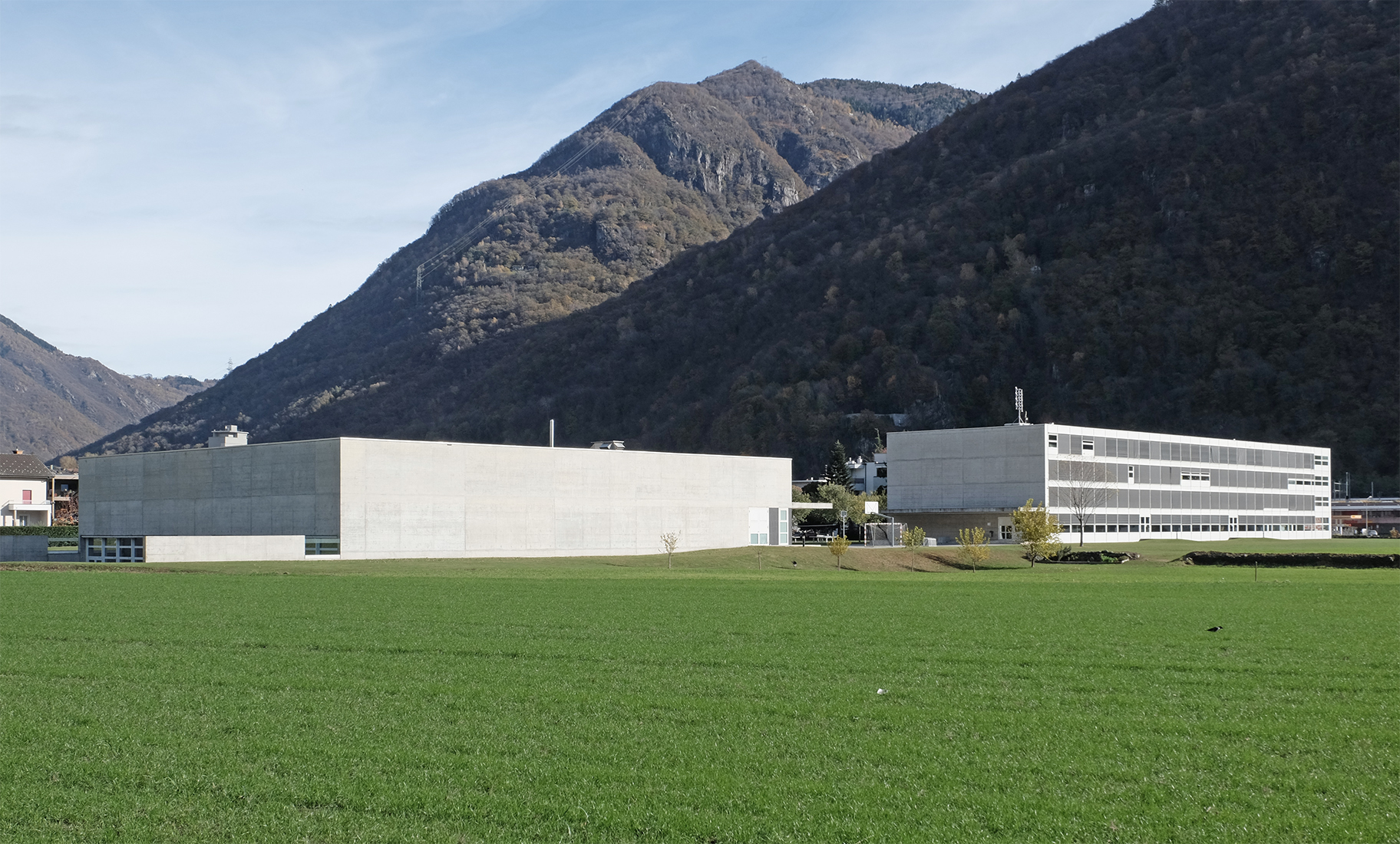 Livio Vacchini - Scuola Media Bellinzona