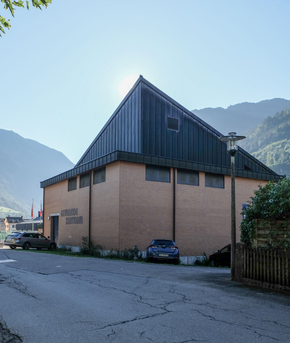 Jakob Zweifel - Community Centre Schwanden