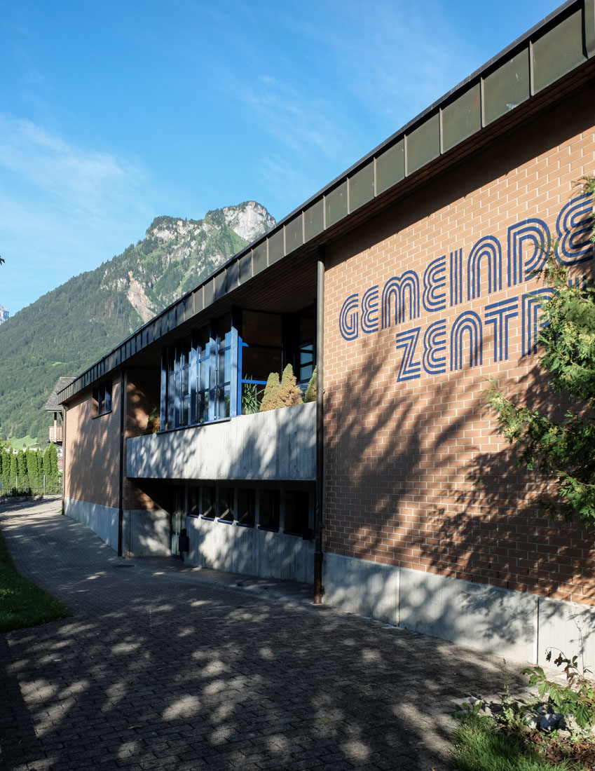 Jakob Zweifel - Community Centre Schwanden