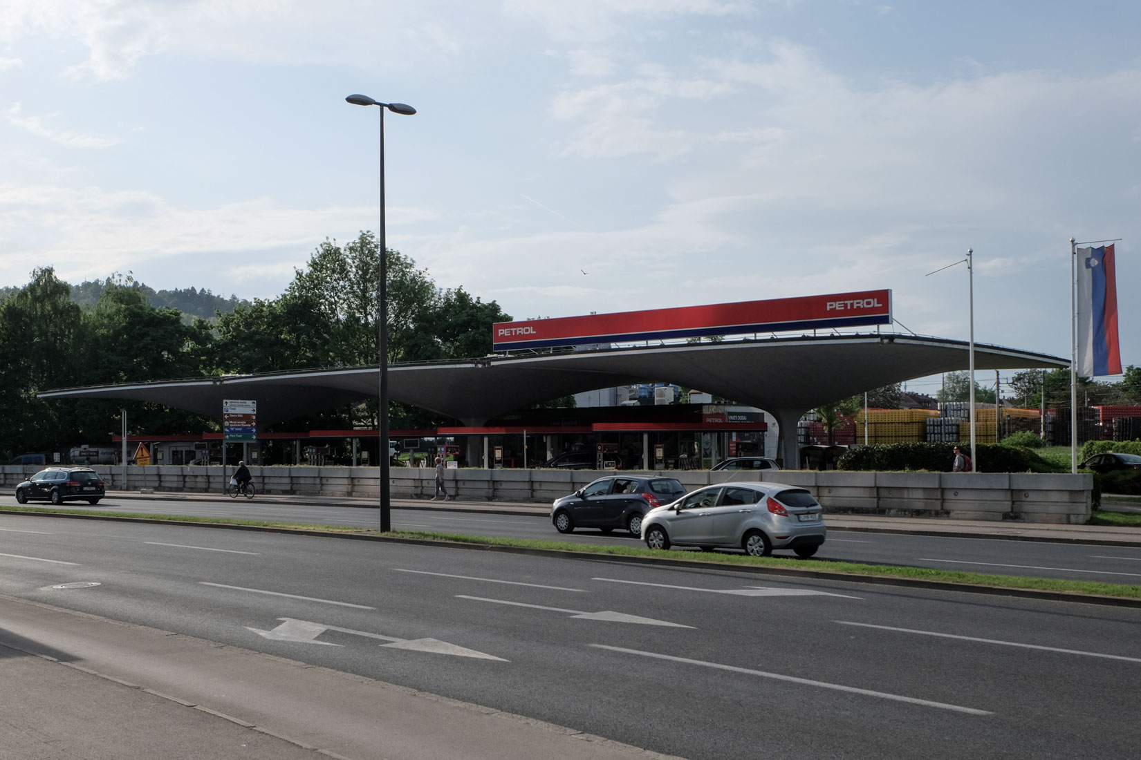 Edvard Ravnikar - Gas Station Ljubljana