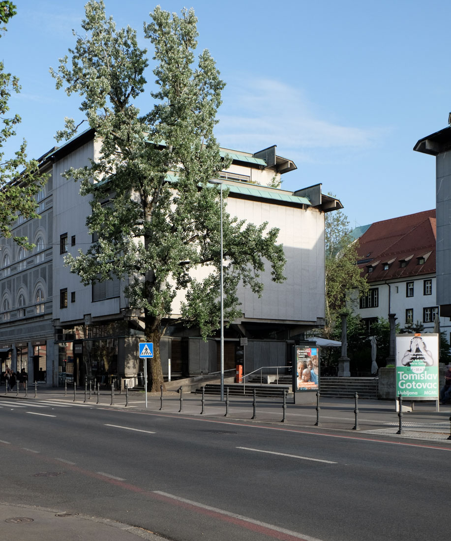 Edvard Ravnikar - Annex to the Gymnasium Secondary School Ljubljana