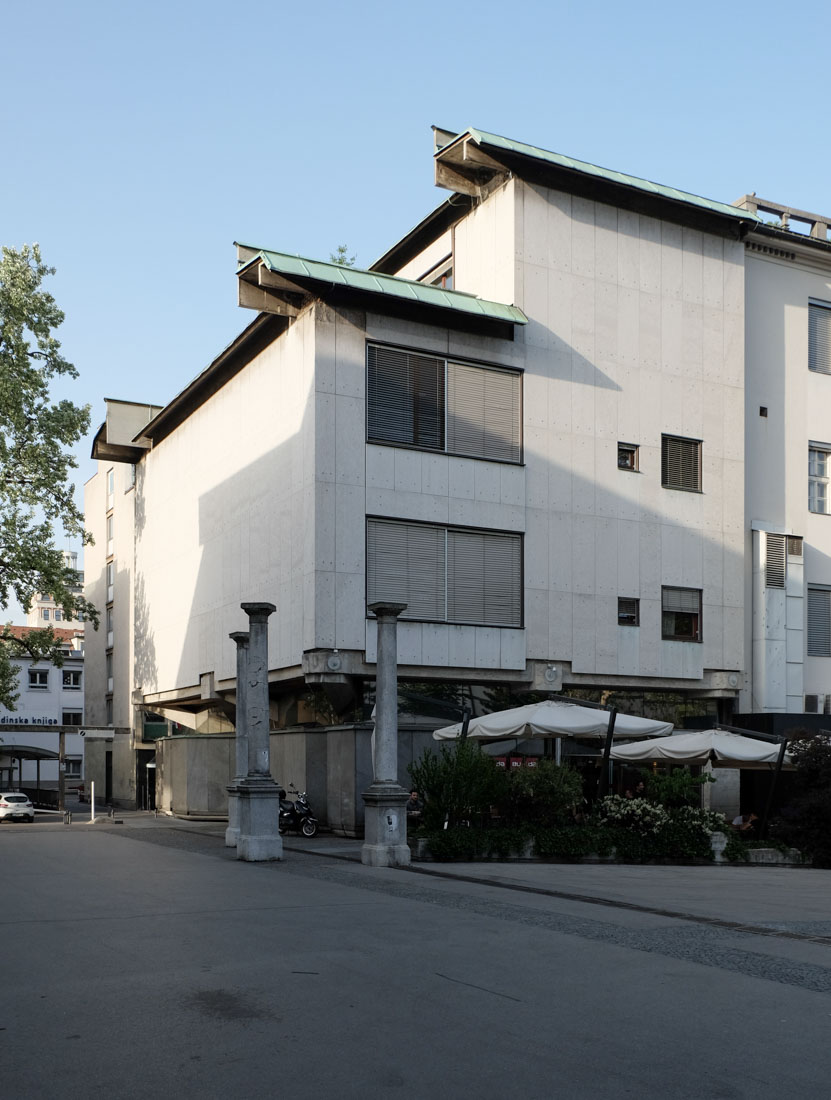 Edvard Ravnikar - Annex to the Gymnasium Secondary School Ljubljana